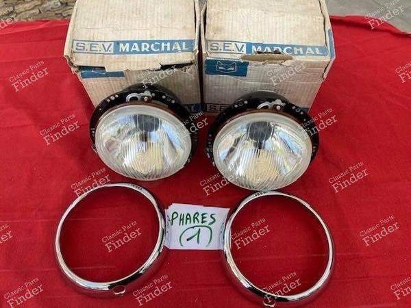 Pair of complete headlights - ALPINE A110 - 7