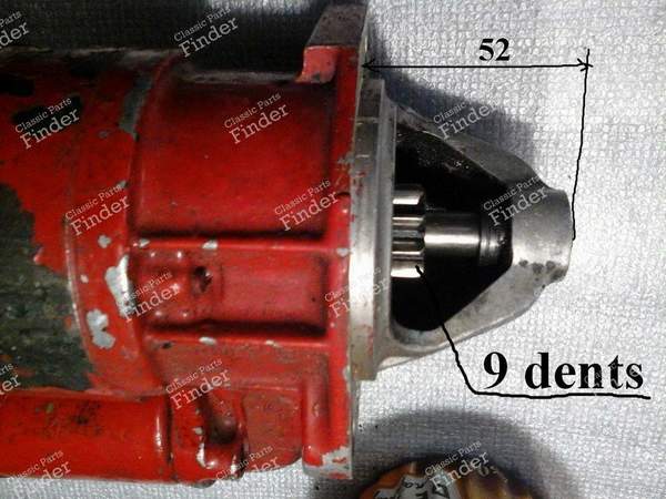 BOSCH starter type 001 208 202, 12V - OPEL Manta (B) - 4