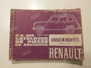 P.R. 808 - Letzte Ausgabe für RENAULT 4 / 3 / F (R4)