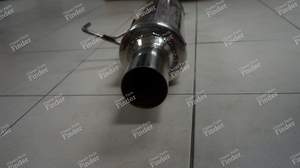 Stainless steel exhaust 1.8 16v - RENAULT Clio 1 - thumb-1