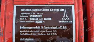 Industrial engine VW - VOLKSWAGEN (VW) Käfer / Beetle / Coccinelle / Escarabajo - Typ: 122 / ABE: 10079- thumb-2