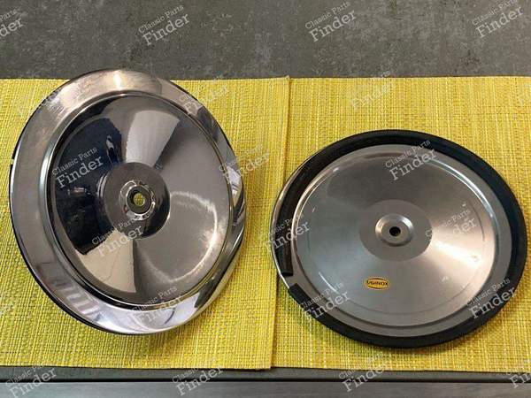 2 Verchromte Radzierblenden, Renault 8 , Renault 10 - RENAULT 8 / 10 (R8 / R10) - 1