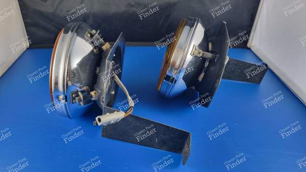 Paire de phares longue portée HELLA complets - FORD Taunus TC1 / Cortina MK III - 71BG15A212AA- 5