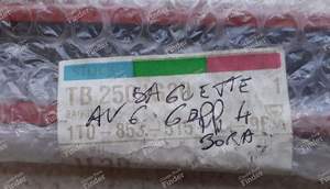 Baguette de porte avant gauche pour VW Golf 4/Bora - VOLKSWAGEN (VW) Golf IV / Bora / Jetta - TB2504G20- thumb-1