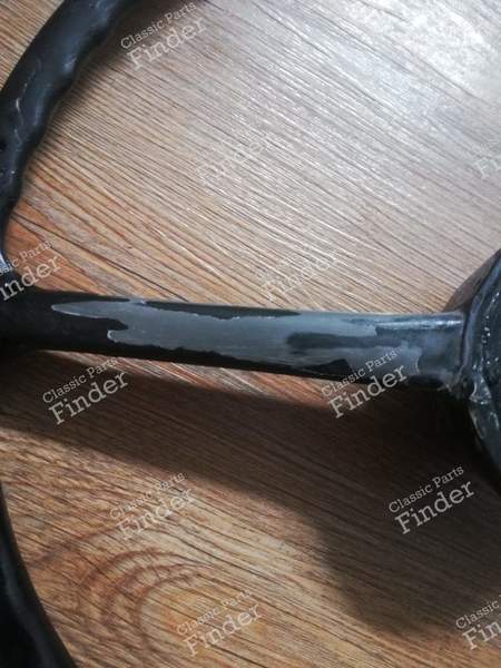 Black Gordini steering wheel - RENAULT Dauphine / Ondine - 4570- 7