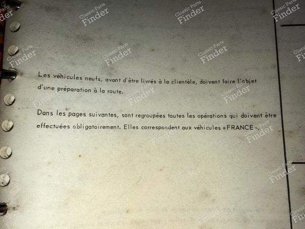 Original technical book on mechanics and electricity - CITROËN LN / LNA - 856.1- 6