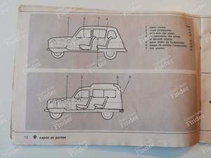 Bedienungs- und Wartungsanleitung - RENAULT 4 / 3 / F (R4) - 7701432704- thumb-3