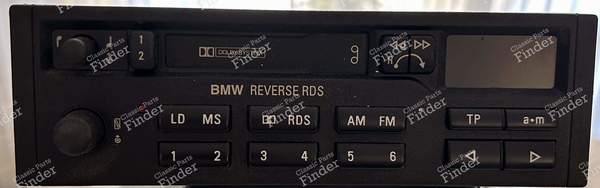 Radio mit Kassettendeck RDS - BMW 3 (E30) - R1032528 / 7643836340- 0