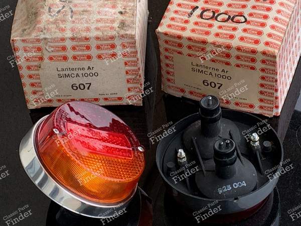 Rückleuchten SIMCA 1000, 1200 S, 1300, 1500, Matra Djet - SIMCA Coupé 1000 / 1200 S - 607- 2