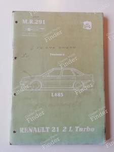 M.R. 291 - Manuel de réparation R21 2L Turbo pour RENAULT 21 (R21)