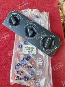 Heating control panel for PEUGEOT 406