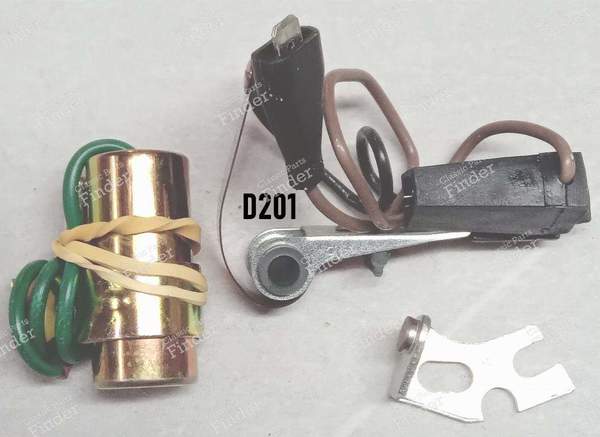 Vis platinées avec condensateur Ducellier D201. - CITROËN CX - 582059- 0