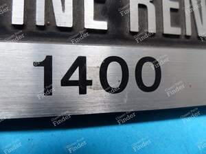 Original-Emblem "ALPINE RENAULT 1400" - ALPINE A110 - 6000006051- thumb-2