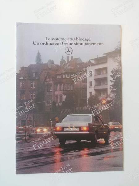 Broschüre zur Vorstellung des ABS-Systems - MERCEDES BENZ S (W126) - 03-00/0281- 0