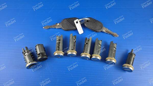 Complete 8-piece lock cylinder set with 2 keys - CITROËN Jumper - 4162T6- 3