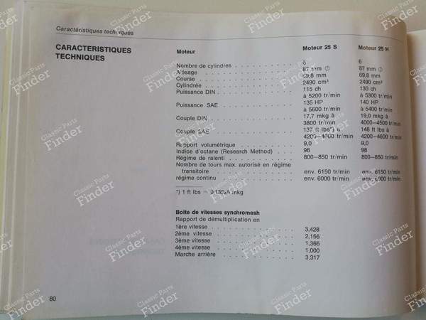 Service manual - OPEL Rekord (D) / Commodore (B) - 08980231- 8