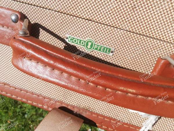Vintage bag and suitcase - 50s-60s - PEUGEOT 403 - 5