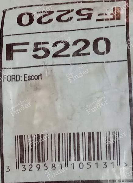 Paire de flexibles avant gauche et droite - FORD Escort / Orion (MK5 & 6) - F5220/F5221- 3