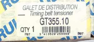 Rolle Zahnriemen - RENAULT 9 / Alliance / Broadway / 11 / Encore (R9 / R11) - gt355.10- thumb-2