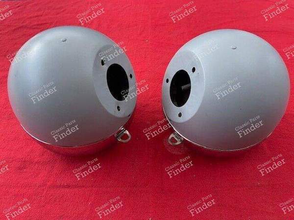 Pair of additional headlights - DS or 911 - PORSCHE 911 / 912 (901) - 53.05.008- 7