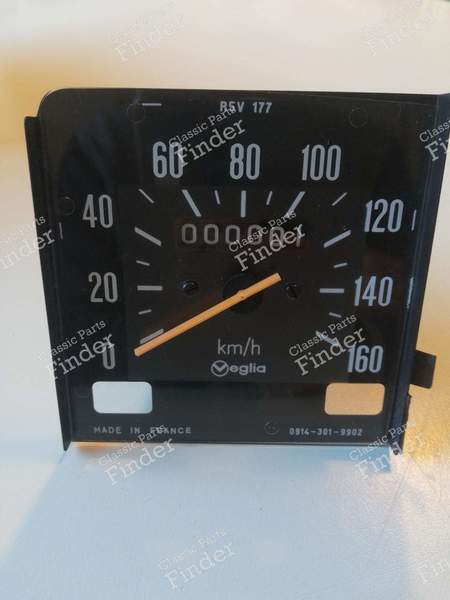 Kilometerzähler - RENAULT 5 / 7 (R5 / Siete) - 09143019902 / 7701023491- 1