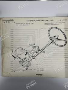 Steering Box - SIMCA 900 / Simc'4 / 1000 / 1005 / 1006 / 1118 /Abarth 1150 - 23468W- thumb-5