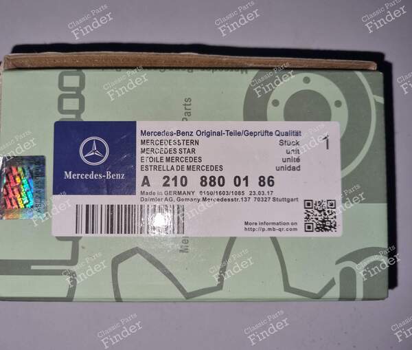 Mercedes-Benz Emblem - MERCEDES BENZ S (W220) - A2108800186- 3