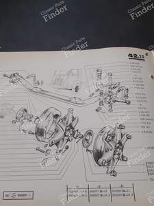 Spare Parts Catalogs - RENAULT Voltigeur (1000kg) / Goélette (1400kg) / Galion (2500kg) - PR619 / PR661- thumb-4