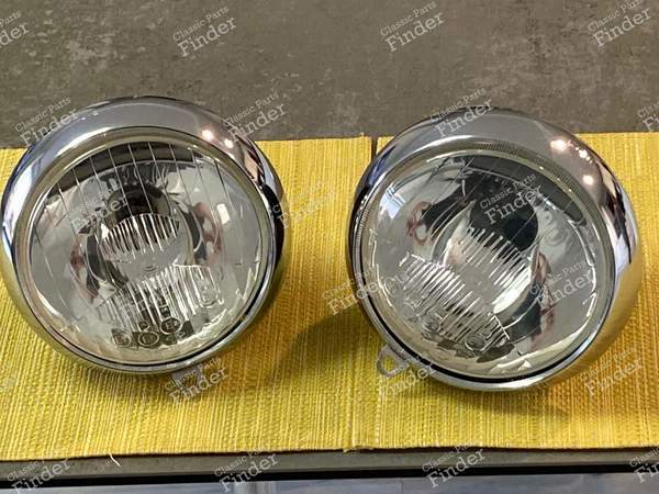 Complete headlights - RENAULT 4 CV - E2 154- 0