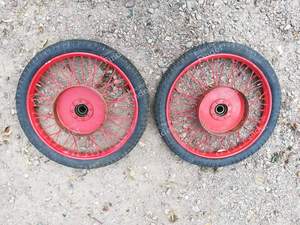 Satz von zwei Speichenfelgen - SALMSON VAL 3 - thumb-2