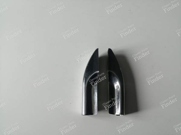 Paar Endstücke verchromt - CITROËN CX - 1