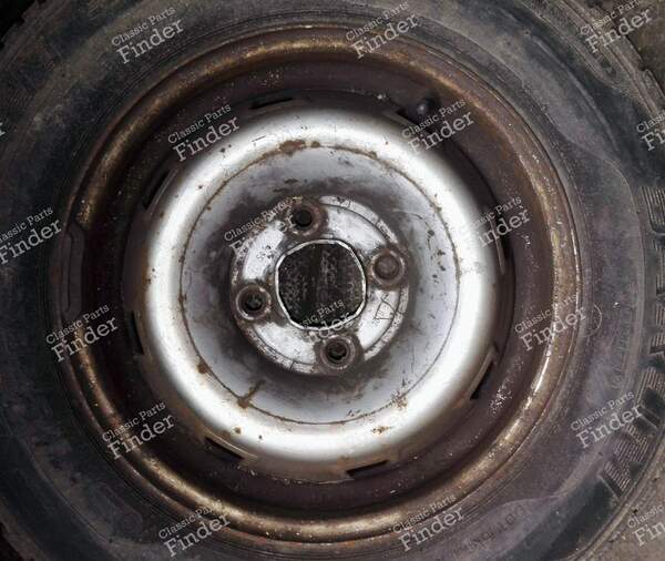 4 steel rims - RENAULT 9 / Alliance / Broadway / 11 / Encore (R9 / R11) - 9345- 4