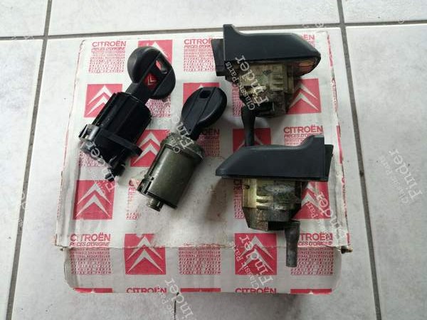 Paire de serrures de portes/boîte à gant/malle arrière - CITROËN XM - 1