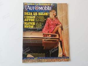 L'Automobile - August 1972 for CITROËN DS / ID