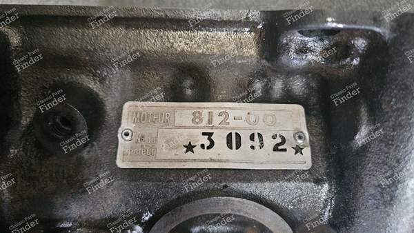 Motorblock für R8 Gordini Motor - MATRA DJET (RENE BONNET) / JET - 7