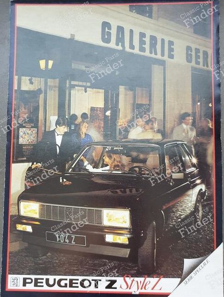 Vintage advertising Peugeot 104 Style Z - PEUGEOT 104 / 104 Z - 0