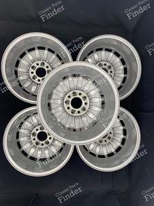 Original 'Gullideckel' Alloy Wheels 6Jx15 ET49 - MERCEDES BENZ 190 (W201) - 2014001502- thumb-7