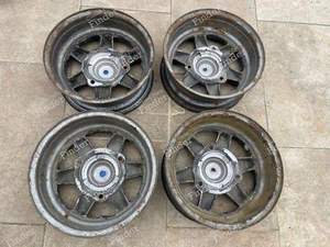 Set of 4 bi-metal rims - RENAULT 4 / 3 / F (R4) - thumb-6