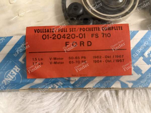 Kompletter Motordichtungssatz – V4-Motoren - FORD Taunus 17M / 20M (P5) - 01-20420-01 FS710- 1