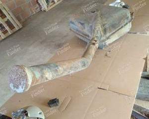 METALLBEHÄLTER MIT RUTSCHE für CITROËN 2CV