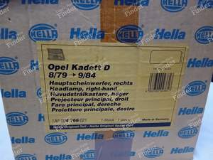 Right front headlight - OPEL Kadett (D) - 1AF 004 766-021- thumb-3