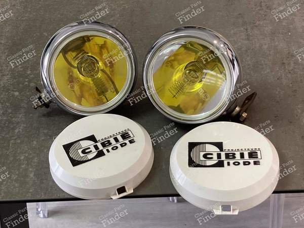 Oscars Cibié Top Iodine Long Range "SPOT" , R8 Gordini, Alpine A110... - SIMCA 900 / Simc'4 / 1000 / 1005 / 1006 / 1118 /Abarth 1150 - E2. 92- 0