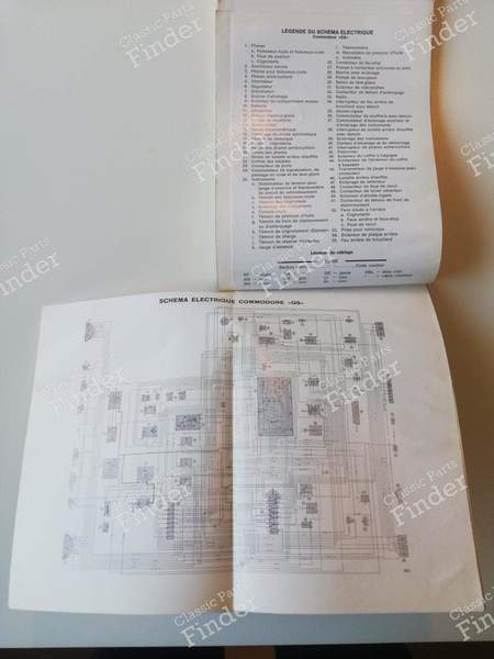 Service manual - OPEL Rekord (D) / Commodore (B) - 08980231- 9