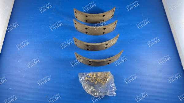 Set of 4 front brake shoe linings - RENAULT Estafette / Hi-boy / Petit-Panel - 520225- 3
