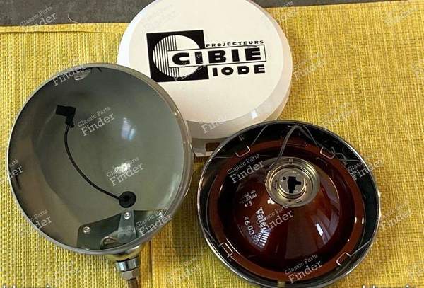 1 Nebelscheinwerfer Oscar Cibié Top Iode, R8 Gordini, Alpine A110 - ALFA ROMEO Giulia Sprint GT / GTV / GTC / GTA (105/115 Coupés) - SAE F2- 2