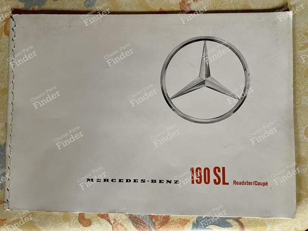 Catalogue d'époque - MERCEDES BENZ 190 SL (W121 BII / R121) - 0