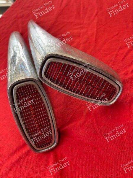 Pair of DS 19 1st generation rear fender reflectors - CITROËN DS / ID - 0