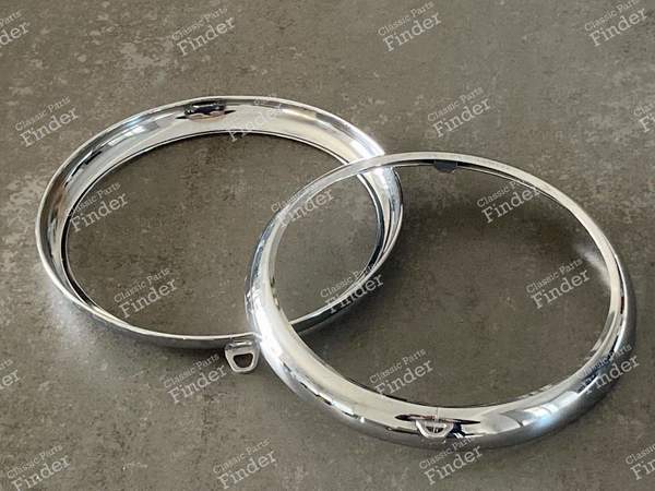 Grands cerclages pour gros phares R8 Gordini, R8S - RENAULT 8 / 10 (R8 / R10) - 2