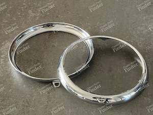 Grands cerclages pour gros phares R8 Gordini, R8S - RENAULT 8 / 10 (R8 / R10) - thumb-2