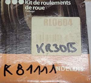Kit roulements Avant droite/gauche - FORD Escort / Orion (MK3 & 4) - RL0604- thumb-2